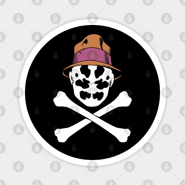 WATCHMEN - Rorschach - Jolly Roger Magnet by KERZILLA